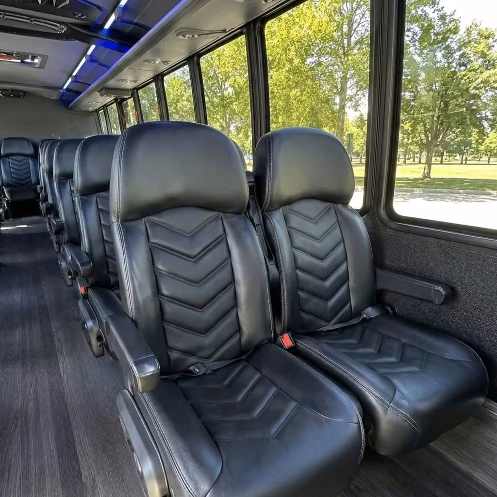 parkland 28 passenger minibus seating