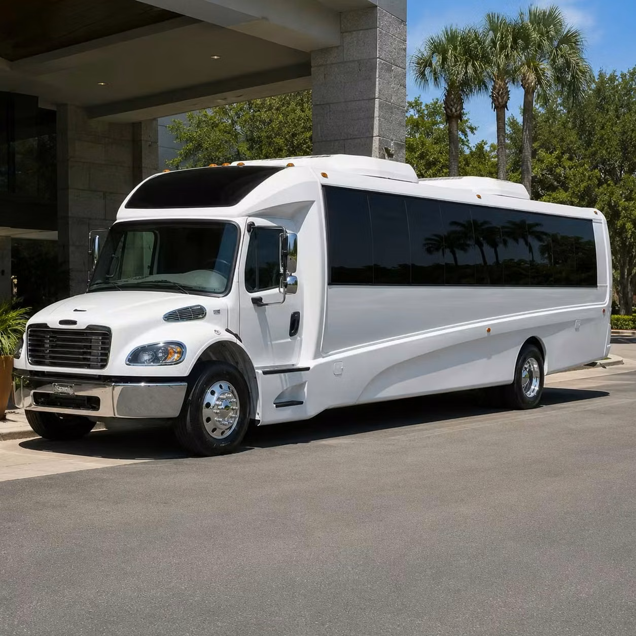 parkland 30 passenger minibus rental