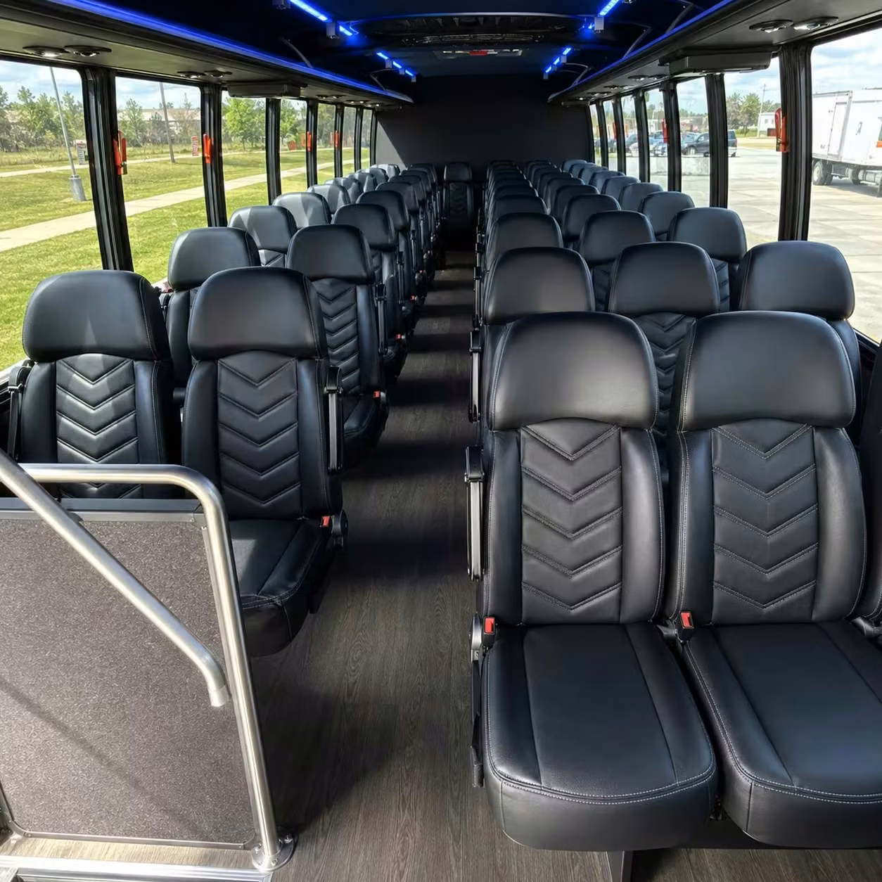 parkland minibus interior 1