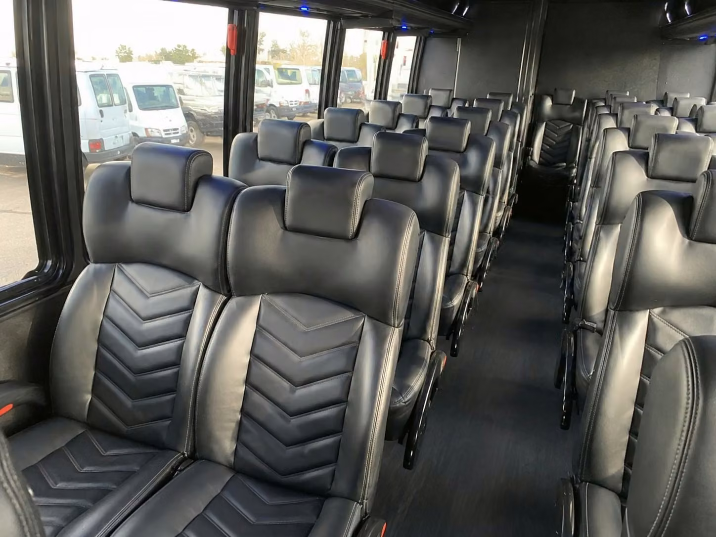 parkland minibus interior 2