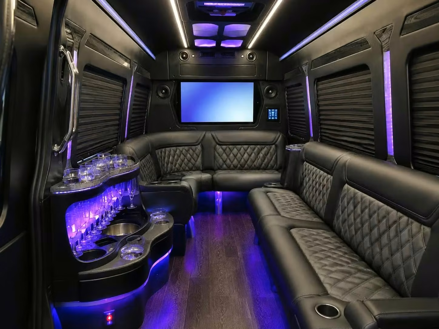 parkland party bus smart tvs