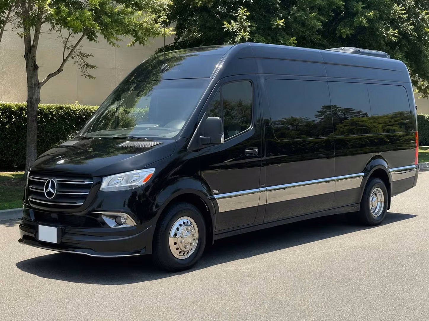 parkland sprinter van rental with driver